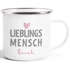 Emaille-Tasse Lieblings-{style_variation_string} mit Namen Becher Emaille personalisierte Geschenke Wunschname SpecialMe®preview