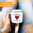 Emaille-Tasse Lieblingsnachbarin Geschenk Nachbarn Moonworks®preview