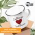 Emaille-Tasse Lieblingsnachbarin Geschenk Nachbarn Moonworks®preview