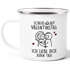 Emaille-Tasse Lustige Strichzeichnung Pärchen mit Penis und Brüsten Valentinstag Spruch Ich liebe Dich SpecialMe®preview
