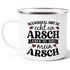 Emaille-Tasse Manchmal bist du echt ein Arsch Herz Geschenk Liebe Valentinstag lustige Liebeserklärung Moonworks®preview