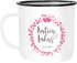 Emaille-Tasse mit eigenem Namen und Datum personalisierte Geschenke Liebesgeschenke Hochzeitsgeschenk SpecialMe®preview