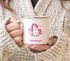 Emaille-Tasse mit Namen Einhorn Emaille-Becher personalisierte Geschenke Frauen Mädchen Namensbecher SpecialMe®preview