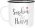 Emaille-Tasse mit Namen und Herz Becher Emaille personalisierte Geschenke Hochzeitsgeschenk Geschenk Liebe SpecialMe®preview
