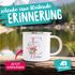 Emaille-Tasse Name Initiale Blumen Eukalyptus Floral Monogramm personalisierte Geschenke SpecialMe®preview