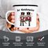 Emaille-Tasse Nußknacker Jingle Balls Aufdruck Lustige Geschenkidee Schwarzer Humor Weihnachtstasse Emaille-Becher Moonworks®preview