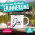 Emaille-Tasse personalisiert Geschenk Hochzeit Hochzeitstag Namen und Datum Herz Hochzeitsgeschenk SpecialMe®preview