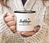 Emaille-Tasse Personalisiert Lieblings... Wunschtext anpassbare Textzeile personalisierte Geschenke Liebe Freundschaft SpecialMe®preview