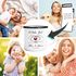 Emaille-Tasse personalisiert mit Namen und Datum Hände Herz Spruch Liebe Geschenk Jahrestag Valentinstag SpecialMe®preview