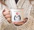 Emaille-Tasse Spruch Geschenk Liebe Mein Herz gehört Dir Luftballon Geschenkidee Mann Frau Valentinstag SpecialMe®preview