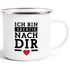 Emaille-Tasse Spruch Liebe Liebeserklärung Ich bin süchtig nach dir Herz Geschenk Verliebte Jahrestag Moonworks®preview