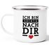 Emaille-Tasse Spruch Liebe Liebeserklärung Ich bin süchtig nach dir Herz Geschenk Verliebte Jahrestag Moonworks®preview