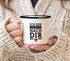 Emaille-Tasse Spruch Liebe Liebeserklärung Ich bin süchtig nach dir Herz Geschenk Verliebte Jahrestag Moonworks®preview