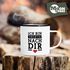 Emaille-Tasse Spruch Liebe Liebeserklärung Ich bin süchtig nach dir Herz Geschenk Verliebte Jahrestag Moonworks®preview