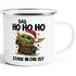Emaille-Tasse Weihnachten Das HoHoHo stark in dir ist Baby- Spruch lustig Moonworks®preview