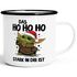 Emaille-Tasse Weihnachten Das HoHoHo stark in dir ist Baby- Spruch lustig Moonworks®preview