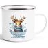 Emaille Tasse Weihnachten Tier-Motive personalisiert mit Namen Namenstasse Geschenk für Jungen und Mädchen SpecialMe®preview