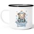 Emaille Tasse Weihnachten Tier-Motive personalisiert mit Namen Namenstasse Geschenk für Jungen und Mädchen SpecialMe®preview