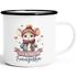 Emaille Tasse Weihnachten Tier-Motive personalisiert mit Namen Namenstasse Geschenk für Jungen und Mädchen SpecialMe®preview