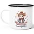 Emaille Tasse Weihnachten Tier-Motive personalisiert mit Namen Namenstasse Geschenk für Jungen und Mädchen SpecialMe®preview