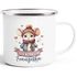 Emaille Tasse Weihnachten Tier-Motive personalisiert mit Namen Namenstasse Geschenk für Jungen und Mädchen SpecialMe®preview