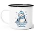 Emaille Tasse Weihnachten Tier-Motive personalisiert mit Namen Namenstasse Geschenk für Jungen und Mädchen SpecialMe®preview