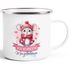 Emaille Tasse Weihnachten Tier-Motive personalisiert mit Namen Namenstasse Geschenk für Jungen und Mädchen SpecialMe®preview