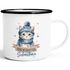 Emaille Tasse Weihnachten Tier-Motive personalisiert mit Namen Namenstasse Geschenk für Jungen und Mädchen SpecialMe®preview