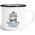 Emaille Tasse Weihnachten Tier-Motive personalisiert mit Namen Namenstasse Geschenk für Jungen und Mädchen SpecialMe®preview