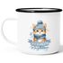 Emaille Tasse Weihnachten Tier-Motive personalisiert mit Namen Namenstasse Geschenk für Jungen und Mädchen SpecialMe®preview