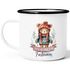 Emaille Tasse Weihnachten Tier-Motive personalisiert mit Namen Namenstasse Geschenk für Jungen und Mädchen SpecialMe®preview