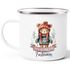 Emaille Tasse Weihnachten Tier-Motive personalisiert mit Namen Namenstasse Geschenk für Jungen und Mädchen SpecialMe®preview