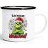 Emaille-Tasse Weihnachtsnörgler Geschenk für Weihnachtsmuffel Ich hasse Menschen Emaillebecher Weihnachtstasse lustig Moonworks®preview