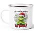 Emaille-Tasse Weihnachtsnörgler Geschenk für Weihnachtsmuffel Ich hasse Menschen Emaillebecher Weihnachtstasse lustig Moonworks®preview