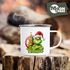 Emaille-Tasse Weihnachtsnörgler Weihnachtstasse Mann Frau mit Namen personalisierbar Geschenk lustig Weihnachtsmuffel Moonworks®preview