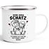 Emaille-TasseTasse Liebe Geschenk Lustig Keine Sorge Schatz Strichmännchen Paar Jahrestag Valentinstag SpecialMe®preview