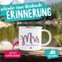 Emailletasse Becher Emaille Mr & Mrs personalisierbarer Nachname personalisierte Geschenke Hochzeitsgeschenk SpecialMe®preview