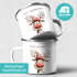 Emailletasse Frohe Weihnachten {style_variation_string} Winter Weihnachtsbecher Geschenkidee SpecialMe®preview