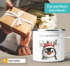 Emailletasse Frohe Weihnachten {style_variation_string} Winter Weihnachtsbecher Geschenkidee SpecialMe®preview