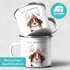 Emailletasse Frohe Weihnachten {style_variation_string} Winter Weihnachtsbecher Geschenkidee SpecialMe®preview