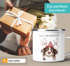 Emailletasse Frohe Weihnachten {style_variation_string} Winter Weihnachtsbecher Geschenkidee SpecialMe®preview
