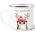 Emailletasse Frohe Weihnachten {style_variation_string} Winter Weihnachtsbecher Geschenkidee SpecialMe®preview