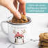 Emailletasse Frohe Weihnachten {style_variation_string} Winter Weihnachtsbecher Geschenkidee SpecialMe®preview