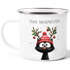 Emailletasse Frohe Weihnachten {style_variation_string} Winter Weihnachtsbecher Geschenkidee SpecialMe®preview