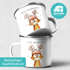 Emailletasse Frohe Weihnachten {style_variation_string} Winter Weihnachtsbecher Geschenkidee SpecialMe®preview