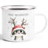 Emailletasse Frohe Weihnachten {style_variation_string} Winter Weihnachtsbecher Geschenkidee SpecialMe®preview