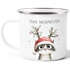 Emailletasse Frohe Weihnachten {style_variation_string} Winter Weihnachtsbecher Geschenkidee SpecialMe®preview