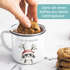 Emailletasse Frohe Weihnachten {style_variation_string} Winter Weihnachtsbecher Geschenkidee SpecialMe®preview