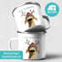 Emailletasse Frohe Weihnachten {style_variation_string} Winter Weihnachtsbecher Geschenkidee SpecialMe®preview