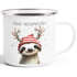 Emailletasse Frohe Weihnachten {style_variation_string} Winter Weihnachtsbecher Geschenkidee SpecialMe®preview